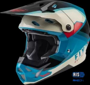 FLY Racing Formula Cp Rush Helmet Black Stone Dark Teal M