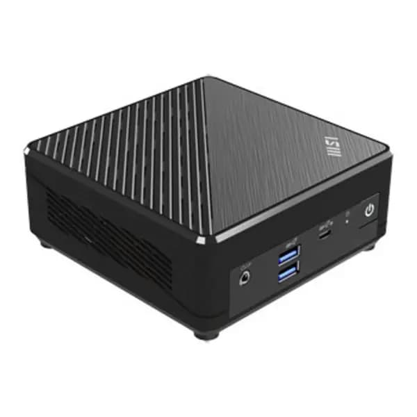 MSI Cubi N ADL Intel N100 Barebone SFF Mini PC Type C USB 3.2 Gen2 HDMI DP Dual LAN WiFi BT VESA Supports Max 16GB DDR4 SO-DIMM (1 Slots) M.2 (1 Slot)