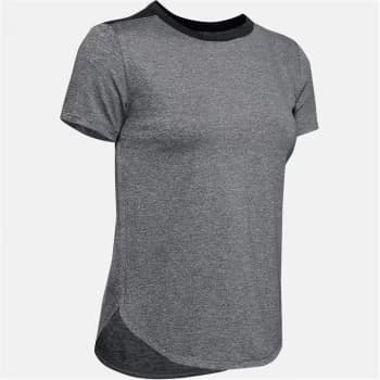 Urban Armor Gear Sport Crossback Tee - Black/White , Black, Size XS, Women