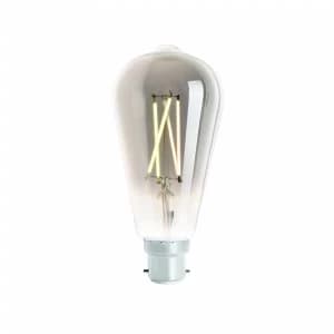 4Lite WiZ Connected SMART LED WiFi Filament Bulb ST64 Clear Smoky - 4L1-8011