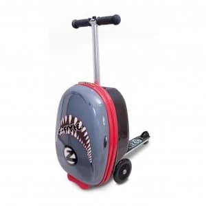 Flyte Snapper the Shark 3-Wheel Soft Scooter Suitcase