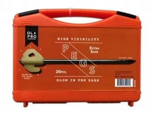 OLPRO Rock Pegs Case of 20