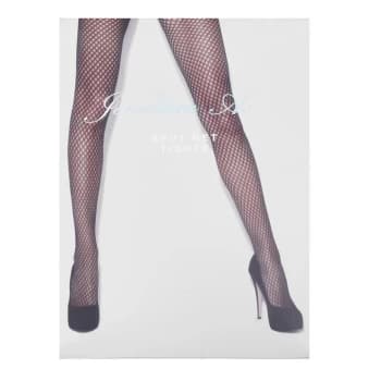 Jonathan Aston Spot Net Tights - Black