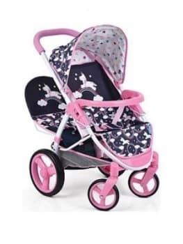 Hauck Unicorn Malibu Doll Twin Stroller