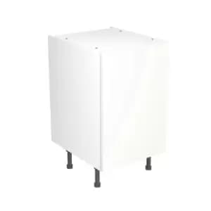 KitchenKIT Slab 50cm Base Cabinet - Gloss White
