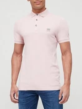 Hugo Boss Passenger Slim Fit Polo Shirt Pastel Pink Size 2XL Men