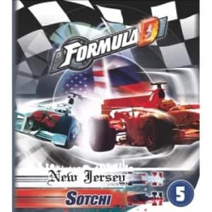 Formula D Circuits 5 New Jersey & Sotchi Expansion Board Game