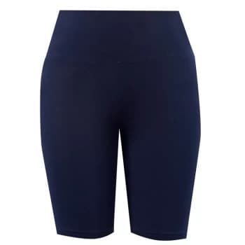 Miso High Waisted Cycling Shorts Ladies - Navy