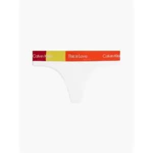 Calvin Klein Thong - Pride - White