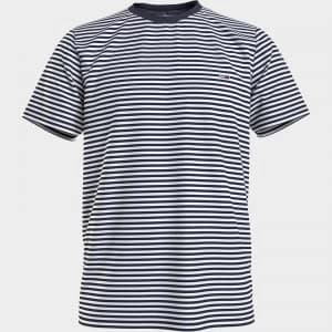 Tommy Jeans Mens Classic Slim Fit Stripe T-Shirt - Twilight Navy - S