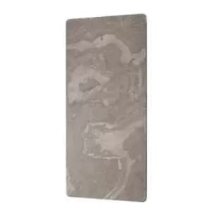 Vetro Horizontal Or Vertical Electric Towel Warmer Radiator, Stone Effect (W)500mm (H)1000mm