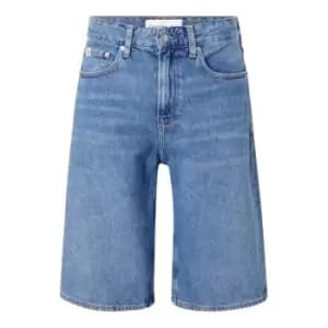 Calvin Klein Jeans 90S LOOSE SHORT - Blue