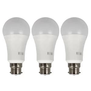 Smart RGB Dimmable WiFi Bulb bayonet end - Alexa/Google Home - 3 Pack