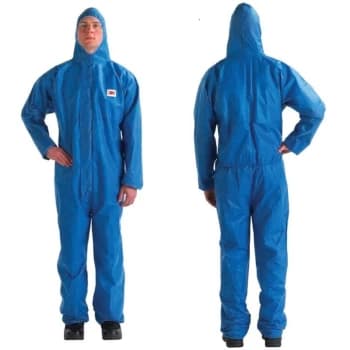 3M - 4515B Medium Blue Coverall Type 5/6