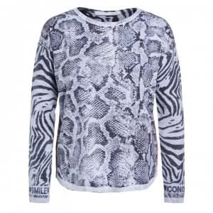 Oui Animal Jumper - Light Grey 0909