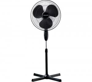 HONEYWELL Comfort Control HSF1630E1 Pedestal Fan - Black