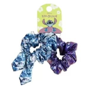 Disney Lilo & Stitch Blue Scrunchie & Stud Earring set VE700427L