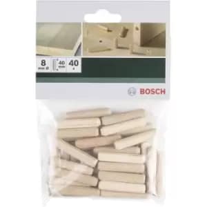 Bosch Accessories Dowel 40 mm 10 mm 2609255313 30 pc(s)