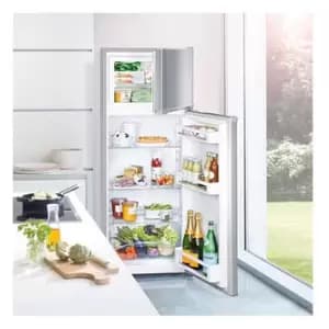 Liebherr CTEL2931 55cm Top Mount SmartFrost Fridge Freezer St St 1 57m