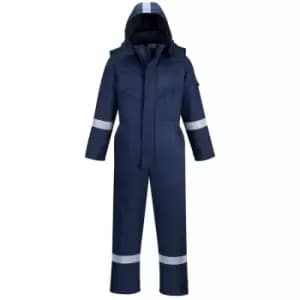 Portwest FR53NARXXXL - sz 3XL FR Anti-Static Winter Coverall - Navy