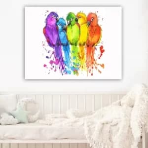 284718938_70100 Multicolor Decorative Canvas Painting