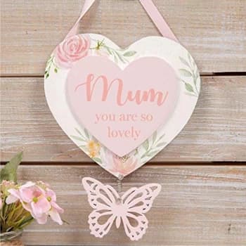 Sophia Heart Hanging Plaque - Mum