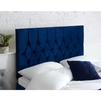 Boutique Headboard, Navy - Headboard Size Superking (180x200) - Catherine Lansfield