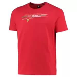 2022 Ferrari Fanwear Graphic Tee (Red)