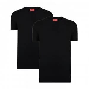 Hugo Boss 2 Pack Round Nech T-Shirts Black Size L Men
