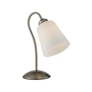 Fan Europe Table Lamp Nickel 21x29cm