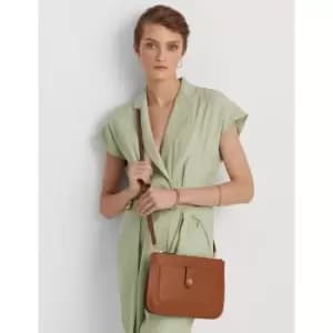 Pebbled Leather Crossbody Bag