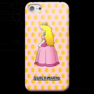 Nintendo Super Mario Princess Peach Peeking Phone Case - iPhone 5/5s - Snap Case - Gloss