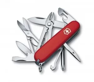 Deluxe Tinker pocket knife (red, 91 mm)