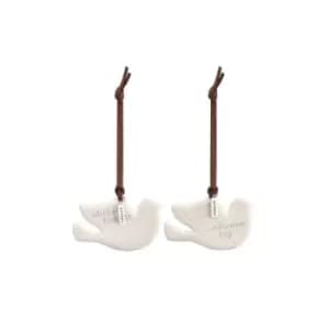 Hope One to Keep, One to Share Ornament Set