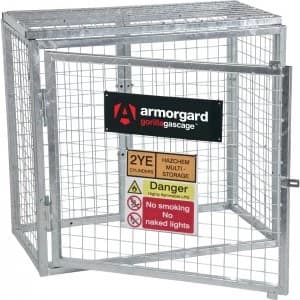 Armorgard Gorilla Bolt Together Gas Cylinder Storage Cage 1000mm 500mm 900mm