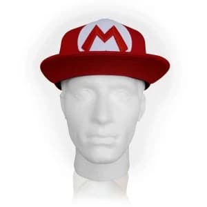 Nintendo - Mario Symbol Unisex Size Adjuster Cap - Red