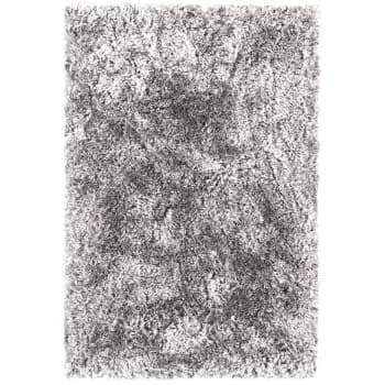 Asiatic Plush Shaggy Rug - 200 x 300cm - Silver