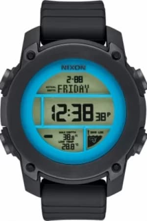 Unisex Nixon The Unit Drive Alarm Chronograph Watch A962-2238