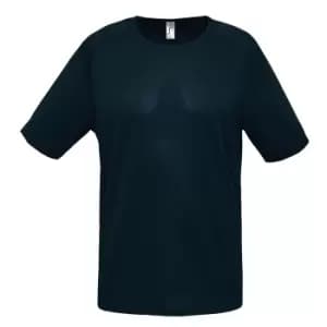 SOLS Mens Sporty Short Sleeve Performance T-Shirt (L) (Petroleum Blue)