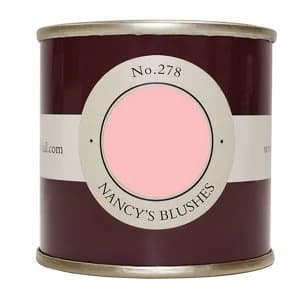 Farrow & Ball Estate Nancy's blushes No. 278 Emulsion Paint 100ml Tester pot