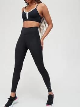 Nike Running Dri-FIT Swoosh Legging - Black, Size S, Women