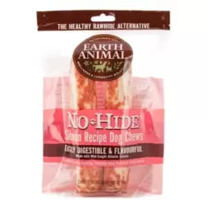 Earth Animal No Hide Salmon Medium Dog Chews 2 Pcs