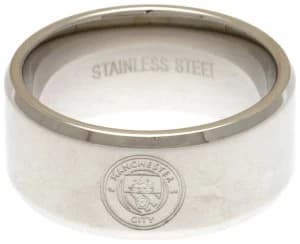 Stainless Steel Man City Ring - Size X
