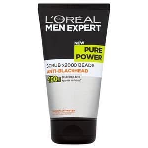LOreal Men Expert Pure Power Blackhead Face Scrub 150ml