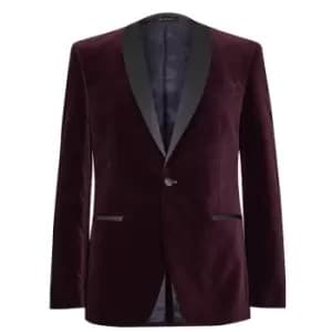 Ted Baker Velvet Jacket - Red