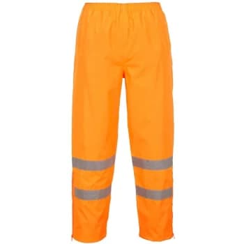 Portwest S487ORRM - sz M Hi-Vis Breathable Trousers - S487 Orange