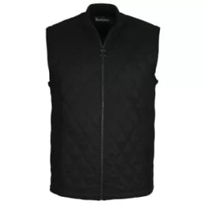Barbour Mens Kyle Knitted Gilet Black Medium