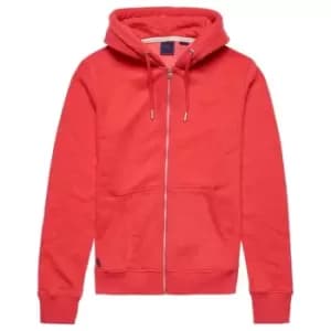 Superdry Basic Zip Hoodie - Red