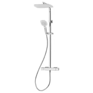 Triton Velino Cool Touch Bar Diverter Mixer Shower - Chrome