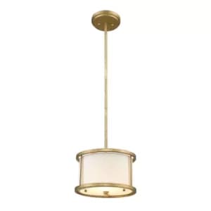 Lemuria 1 Light Round Ceiling Mini Duo-Mount Pendant Gold, E27